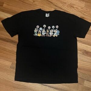 Disney Black T-Shirt with Characters